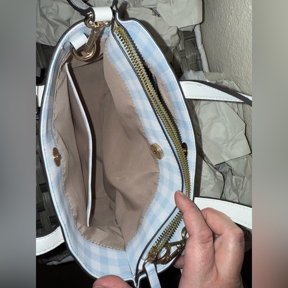 NWT Nine West White Cooke Crossbody Bag - Picture 2 of 12